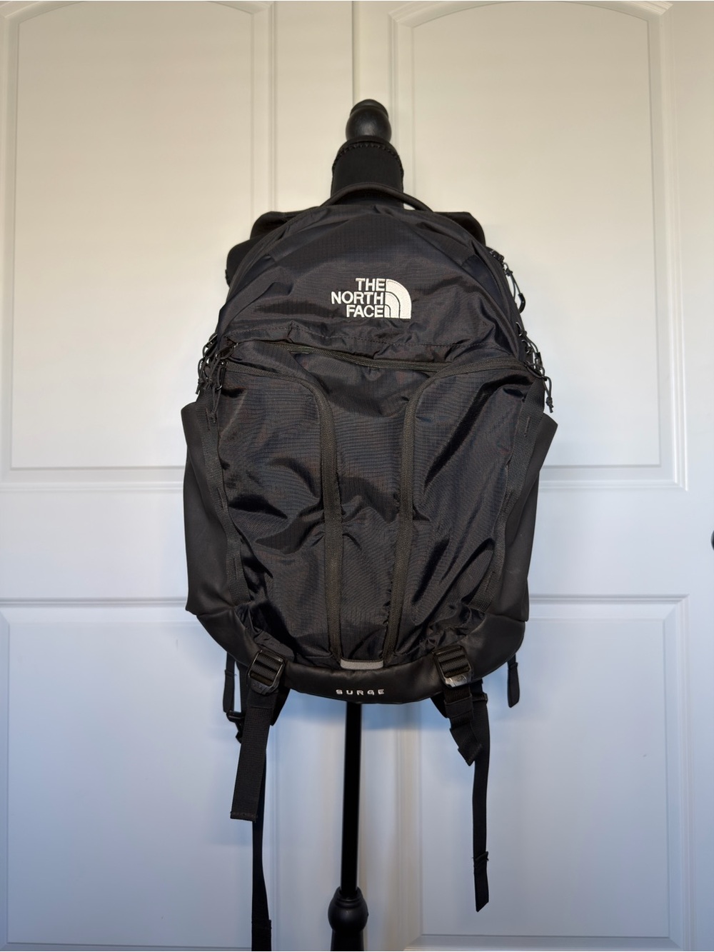 The North Face Black Surge Backpack - Everyday Commuter Pack